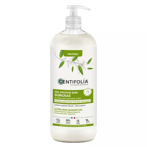 Centifolia Bio Duschgel Superfettend Eisenkraut Zitrone 1L