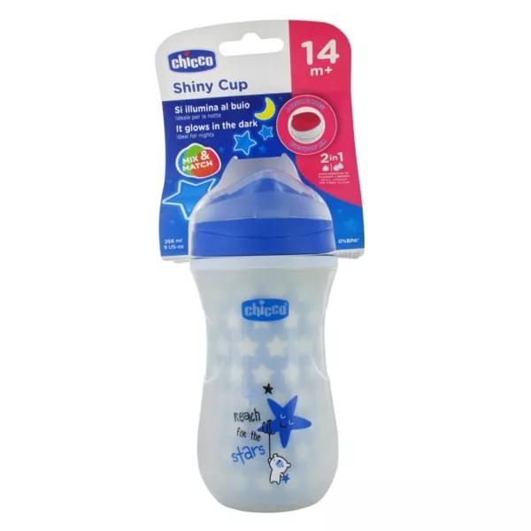 Chicco Repas Tasse Phosphorescente +14m Bleu
