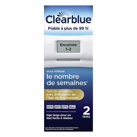 Clearblue Digital Pregnancy Test Box of 2