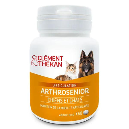 Clement Thekan Arthrosenior Chien et Chats Mobilité Articulaire 60 Comprimés