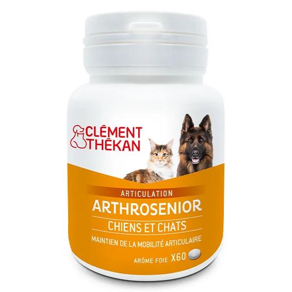 Clement Thekan Arthrosenior Chien et Chats Mobilité Articulaire 60 Comprimés