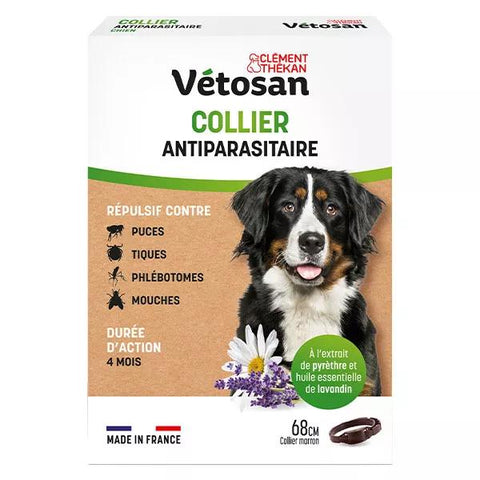Clement Thekan Plant-Based Anti-Parasitic Collar for Dogs