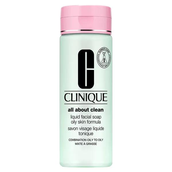 Clinique Basic 3 Temps savon visage liquide tonique peau mixte à grasse (200 ml)