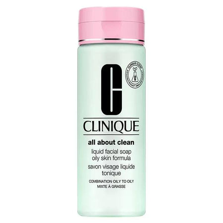 Clinique Basic 3 Temps savon visage liquide tonique peau mixte à grasse (200 ml)