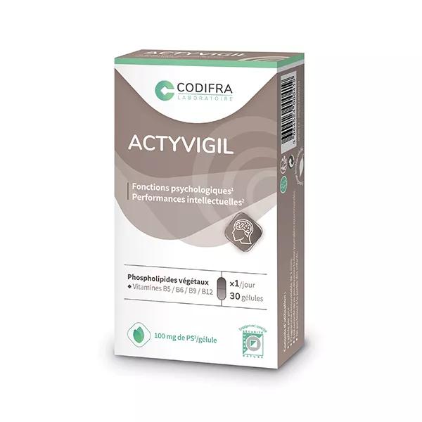Codifra Actyvigil Performances Intellectuelles et Concentration 30 gélules