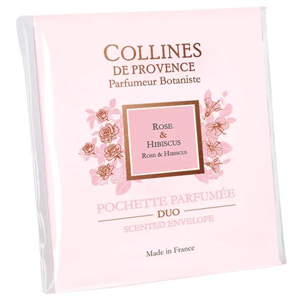 Collines de Provence Pochette parfumée Rose Hibiscus (6 g)