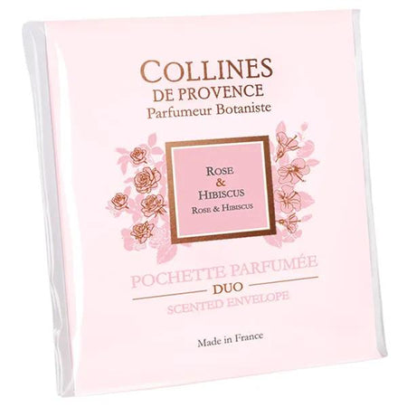 Collines de Provence Pochette parfumée Rose Hibiscus (6 g)