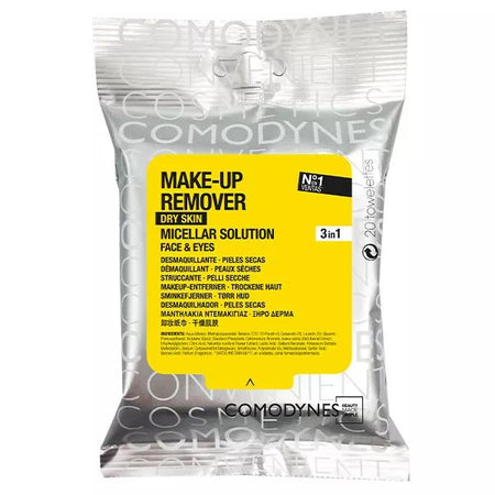 Comodynes Démaquillant peaux sèches (20 lingettes)