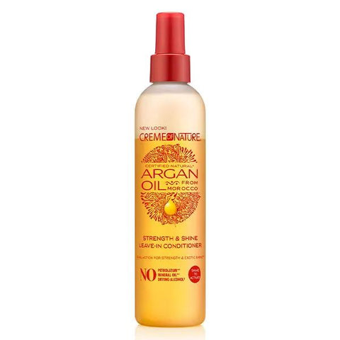 Creme of Nature Argan Soin fortifiant sans sulfate et sans rinçage (250 ml)