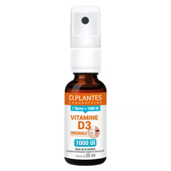D.Plantes Vitamine D3 1000UI Originale Spray 20ml