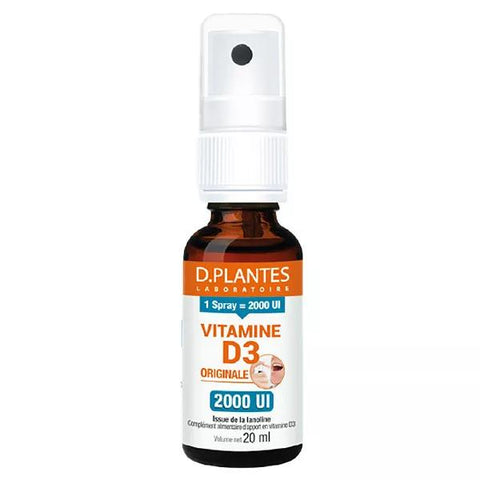 D.Plantes Vitamin D3 2000IU Original Spray 20ml