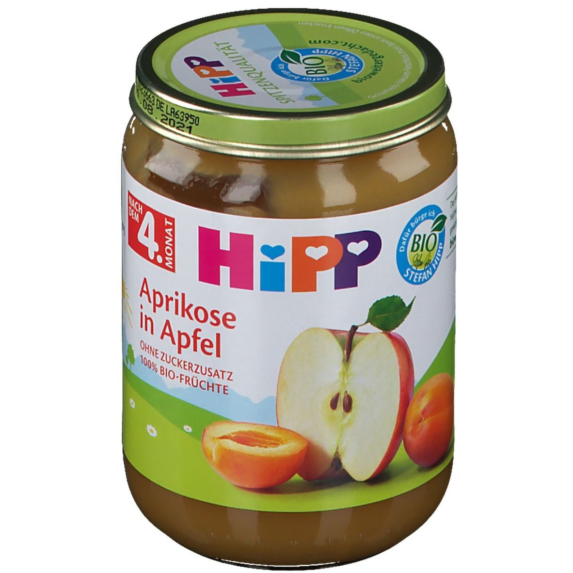 HiPP Abricot et pomme dès le 5ème mois (190 g)
