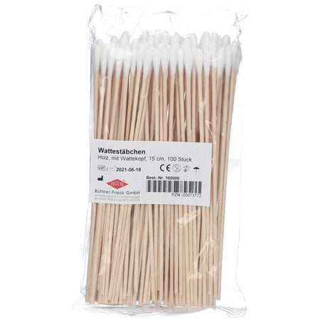 FRANK® bâtonnet ouaté avec tête de ouate (100 pièces)