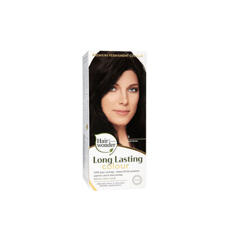 Hennaplus Longue tenue brun foncé 3 (100 ml)