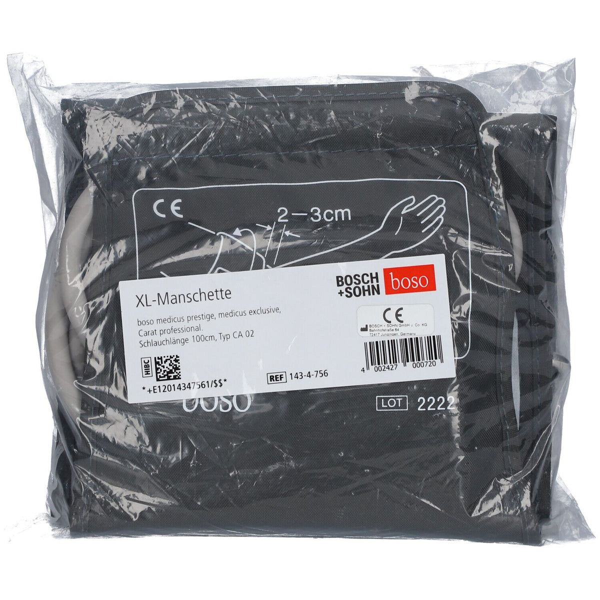boso Medicus Prestige brassard XL (1 pièce)