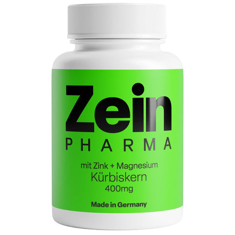 ZeinPharma Kürbiskern-Extrakt 400 mg mit Zink und Magnesium (60 Stück)