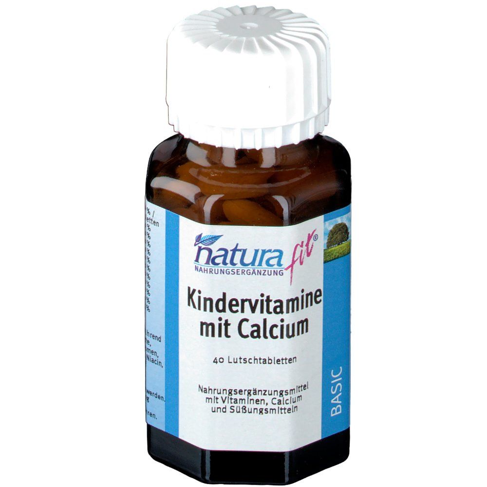 naturafit® Vitamines pour enfants avec calcium (40 pièces)