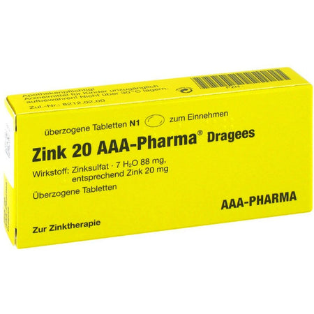 Zink 20 AAA®-Pharma comprimés (20)