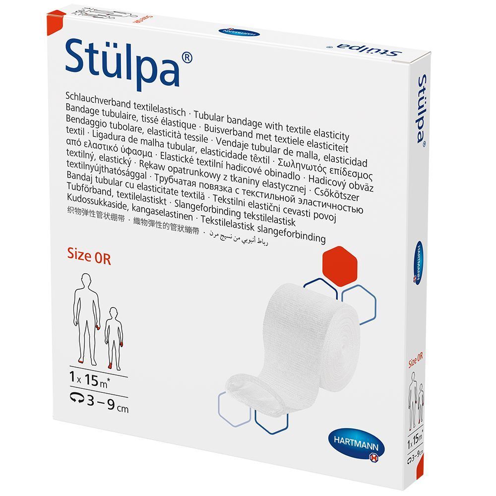 Stülpa® bande tubulaire en rouleau Gr. 0R 1,5 cm x 15 m (1 pièce)