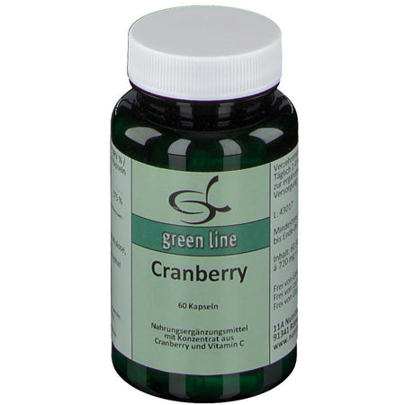 green line NUTRITHEKE Cranberry gélules (60 pièces)