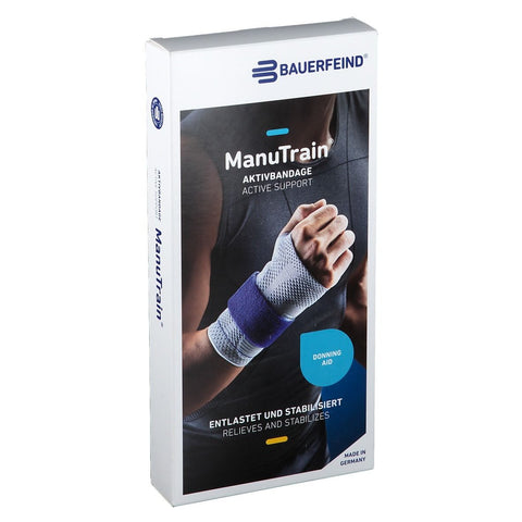 ManuTrain bandage de poignet gauche taille 4 titan (1 pièce)