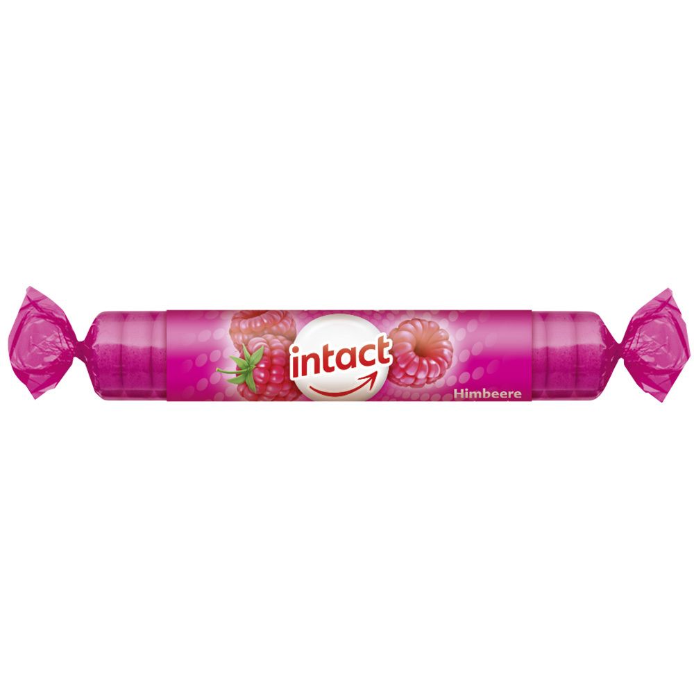intact rouleau de dextrose framboise (1 pièce)