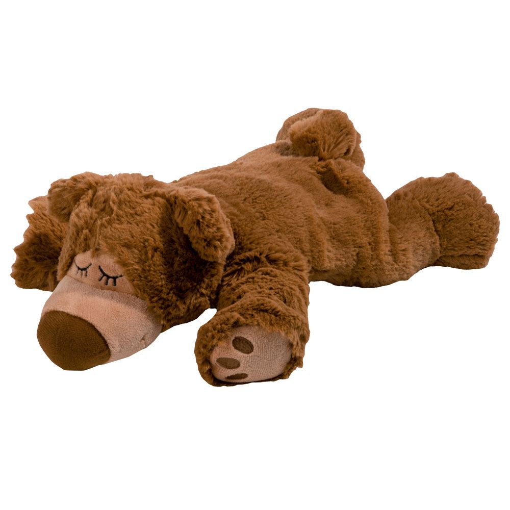 Warmies Peluche chauffante Sleepy Bear brun