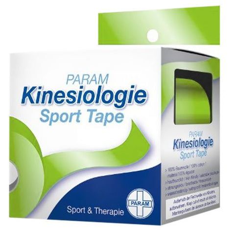 Param GmbH Kinesiologie-Sporttape 5 cm x 5 m grün (1 Stück)