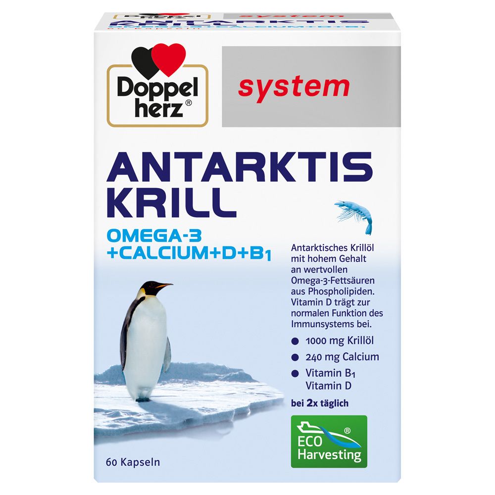 Doppelherz system ANTARKTIS-KRILL (60 gélules)
