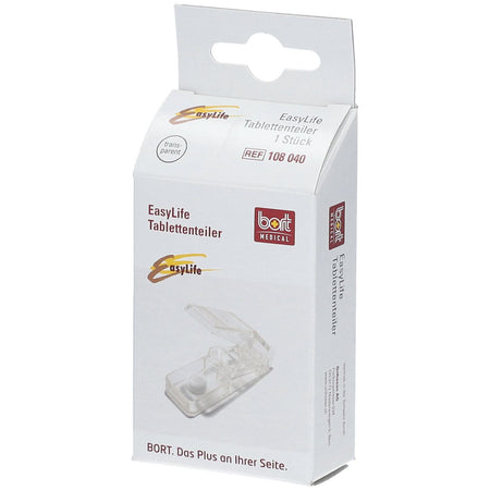 BORT EasyLife® coupe-comprimés transparent (1 pièce)