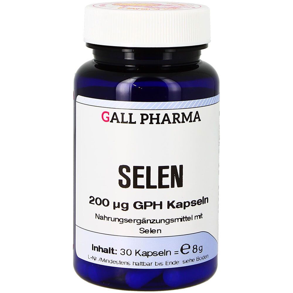 GALL PHARMA Sélénium 200 µg GPH gélules - 30 gélules