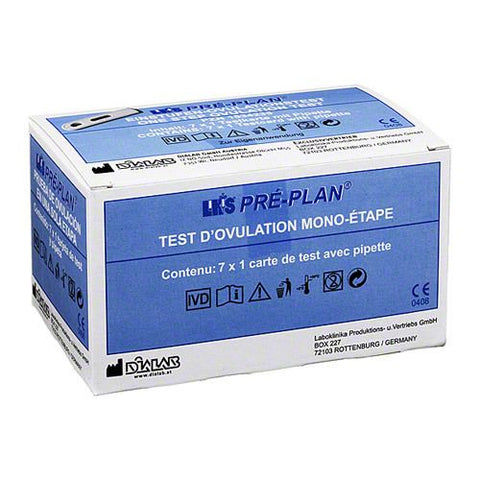 LKS® LH test d'ovulation Pré-Plan® (7 pièces)