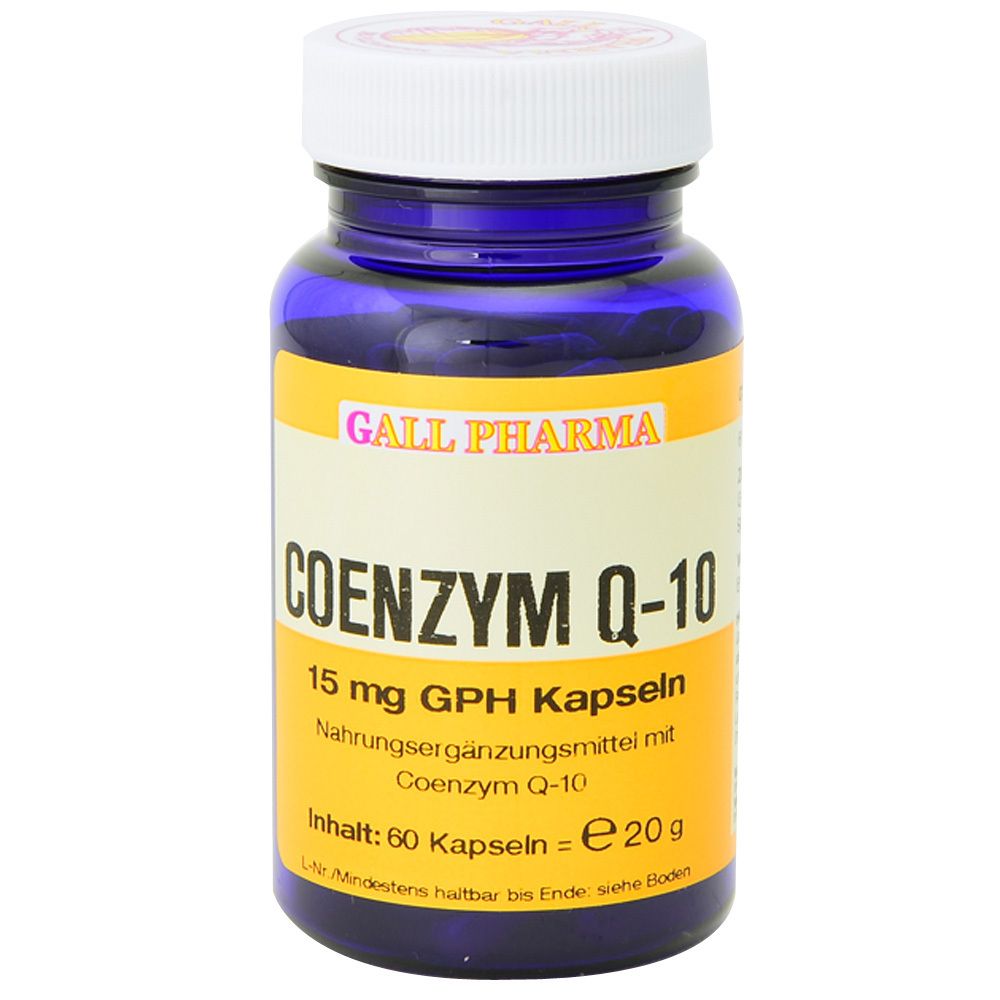 Gall Pharma Coenzyme Q-10 15 mg (60 gélules)