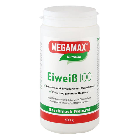 MEGAMAX Nutrition Protéine 100 goût neutre (400 g)
