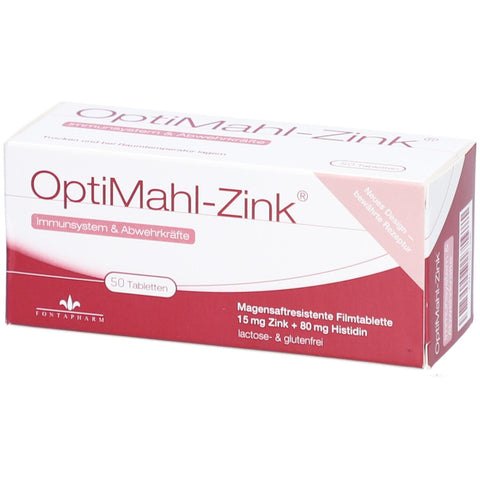 Optimahl Zinc 15 mg tablets (50 count)