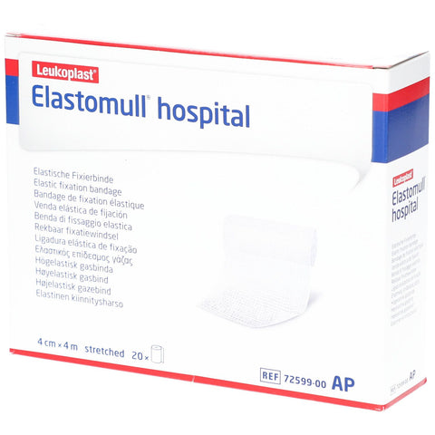 B2B Medical GmbH Elastomull 4 cm x 4 m 2099 elastische Fixierbinde (20 Stück)