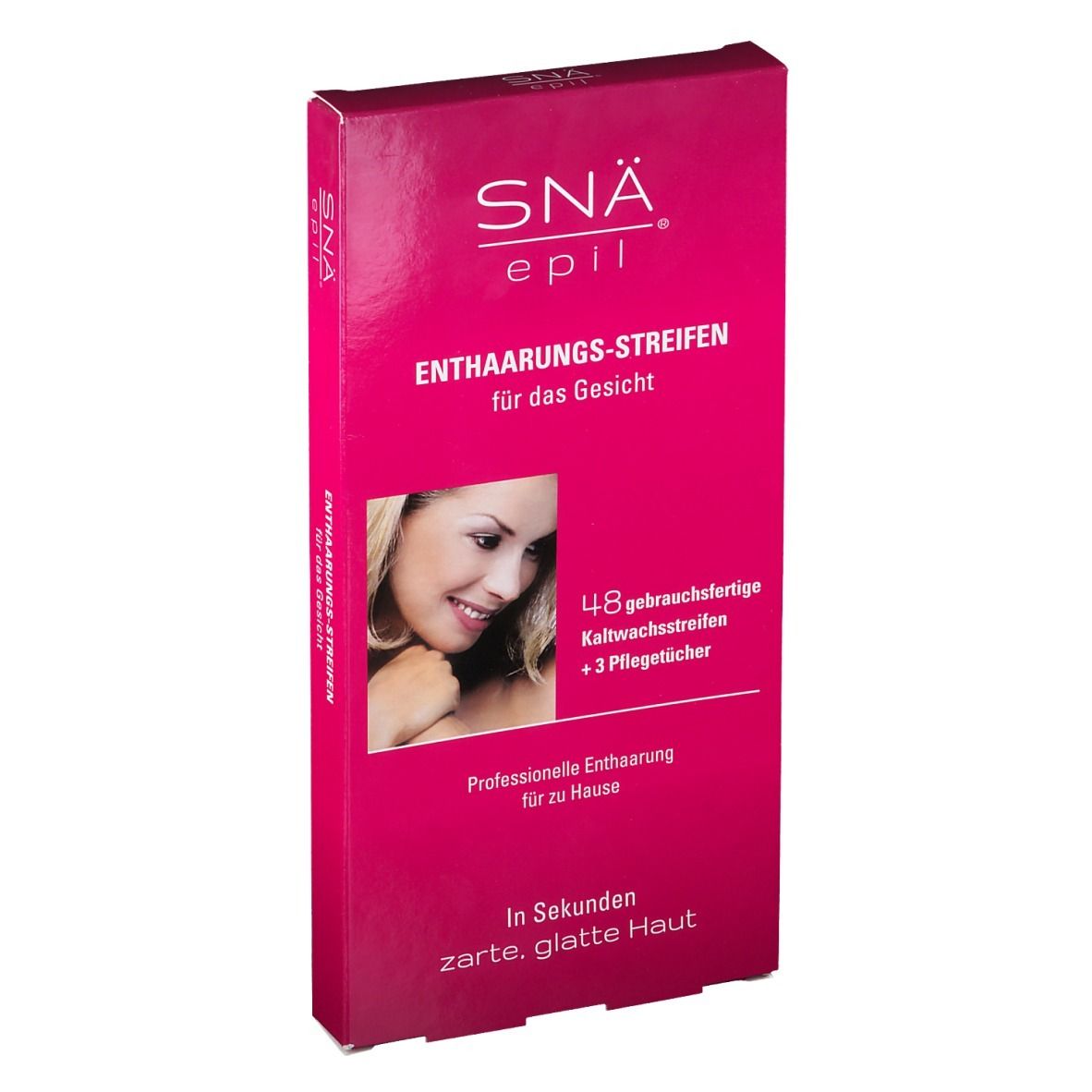 SNÄ® Epil bandes dépilatoires pour le visage (48 pièces)
