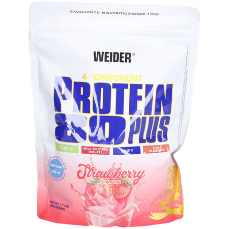Weider Protein 80 Plus fraise poudre (500 g)