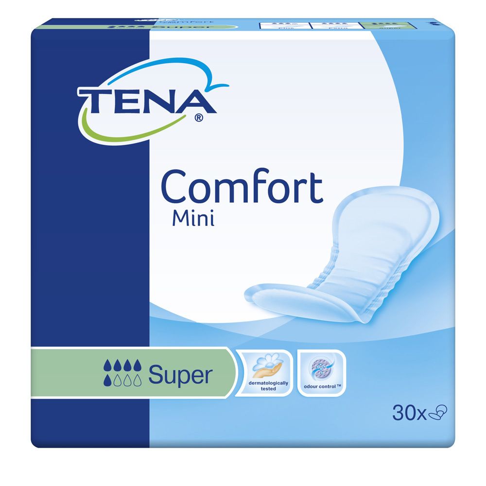 TENA Comfort Mini Super protections pour incontinence (30 pièces)