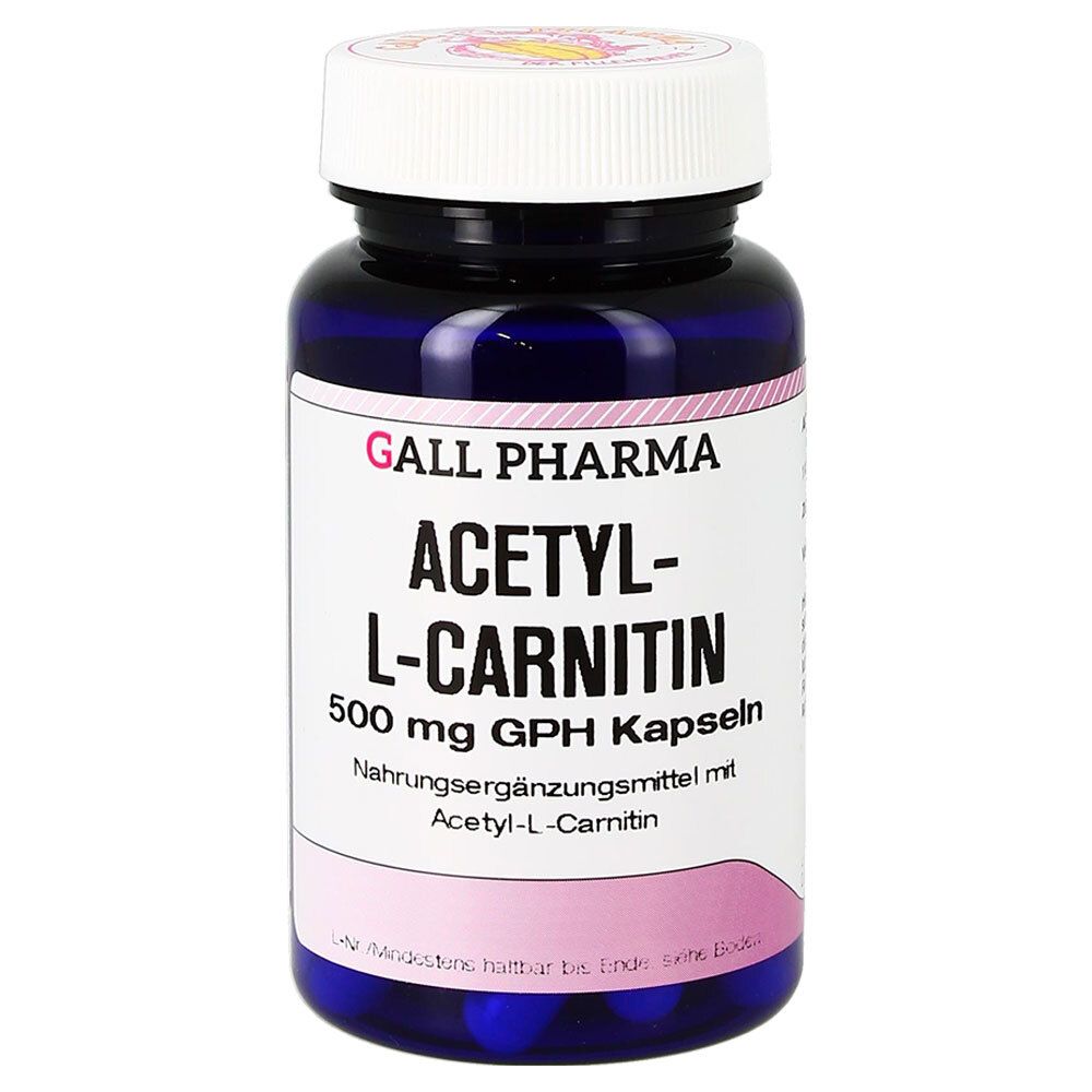 GALL PHARMA Acétyl-L-carnitine 500 mg GPH gélules (60 pièces)