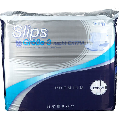 PARAM Slip Premium Taille 3 Nuit (16 pièces)