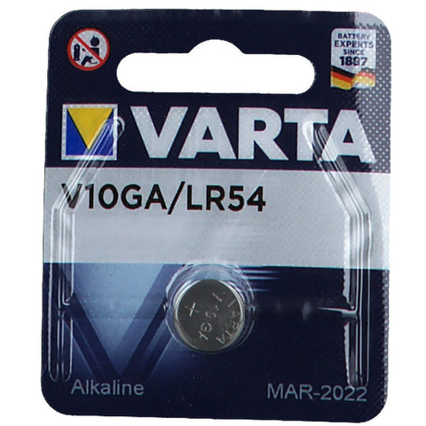 VARTA Knopfzelle LR 1130 LR 54 1,5V — 1 Stück