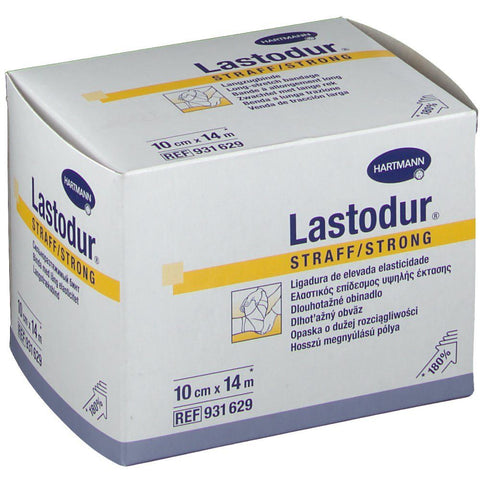 Lastodur® straff lange elastische Dauerbinde (10 cm x 14 m) — 1 Stück