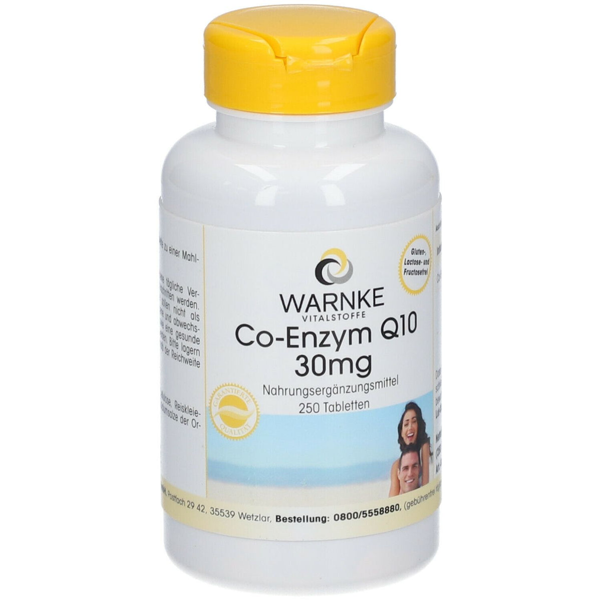 Warnke Q10 30 mg (250 pièces)