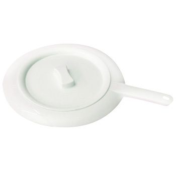 PARAM Bassin de lit en plastique 31 cm avec couvercle