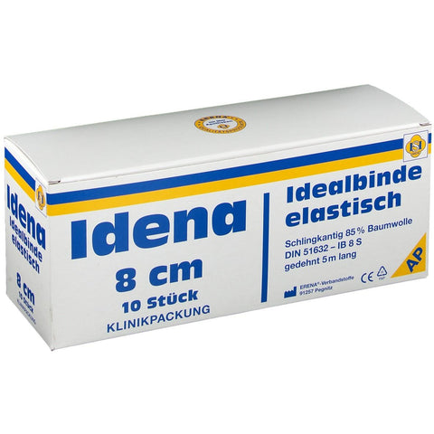 Idena bandes idéales 8 cm à bord non effiloché (10 pièces)