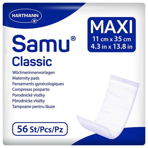 Samu Classic Maxi serviettes de maternité (56 pièces)
