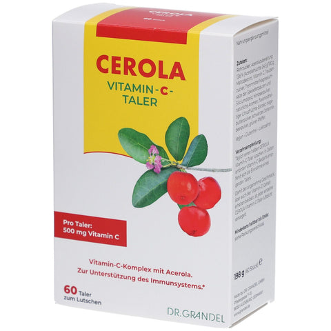 CEROLA pastilles de vitamine C (60 pièces)