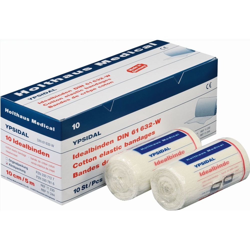 YPSIDAL Idealbinde bande élastique 5 m x 10 cm (1 pièce)