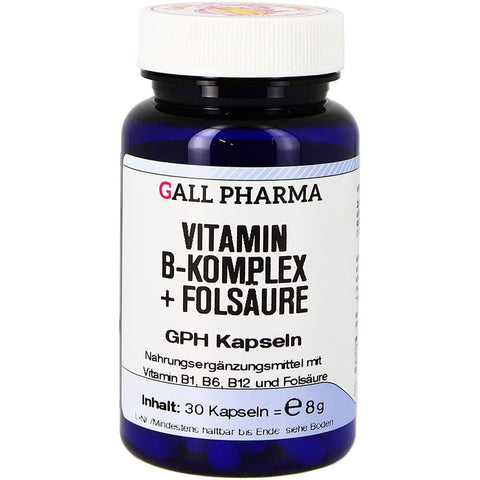 GALL PHARMA Complexe de vitamines B + acide folique GPH (30 gélules)